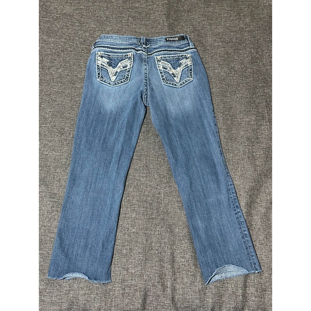 Vigoss Juniors 7/8‎ Chelsea Capri Heritage Fit Jeans - Picture 9 of 10